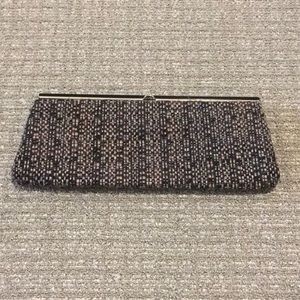 Banana Republic Wool Patterned Clutch